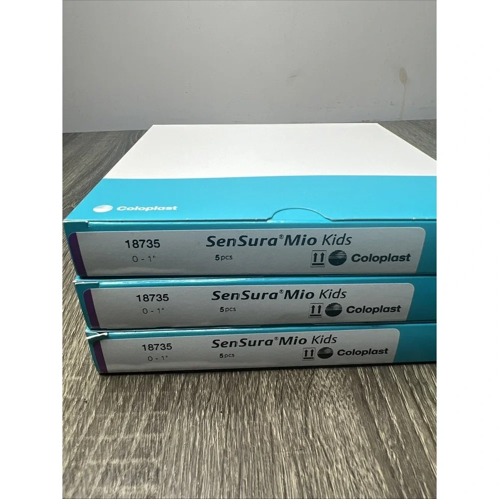 Lot Of 3 Boxes Coloplast 18735 SenSura® Mio Kids Ostomy Barrier 0